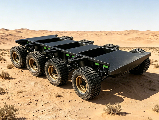 track chassis assembly